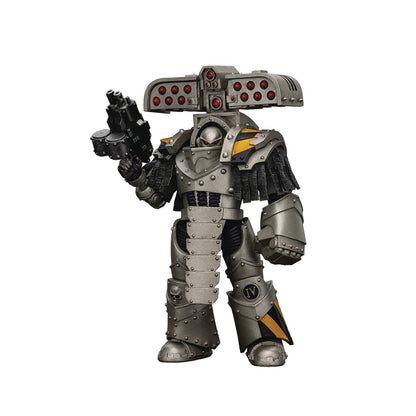 [Pre-Order] Warhammer 40K Iron Warriors: Tyrant Siege Master - 1/18 Scale Action Figure - Videguy Collectibles