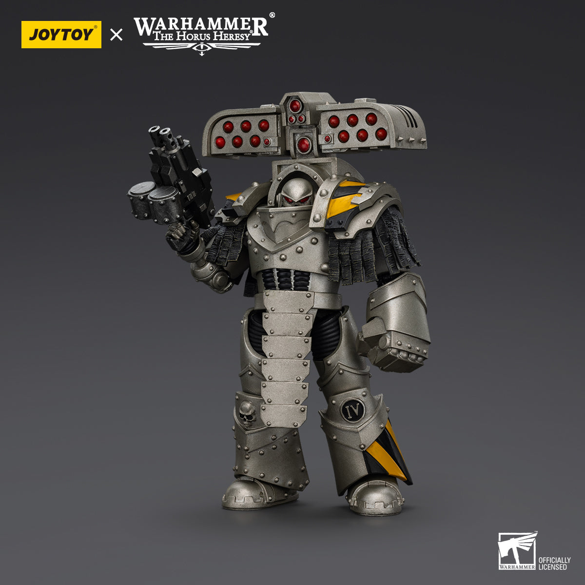 [Pre-Order] Warhammer 40K Iron Warriors: Tyrant Siege Master - 1/18 Scale Action Figure - Videguy Collectibles