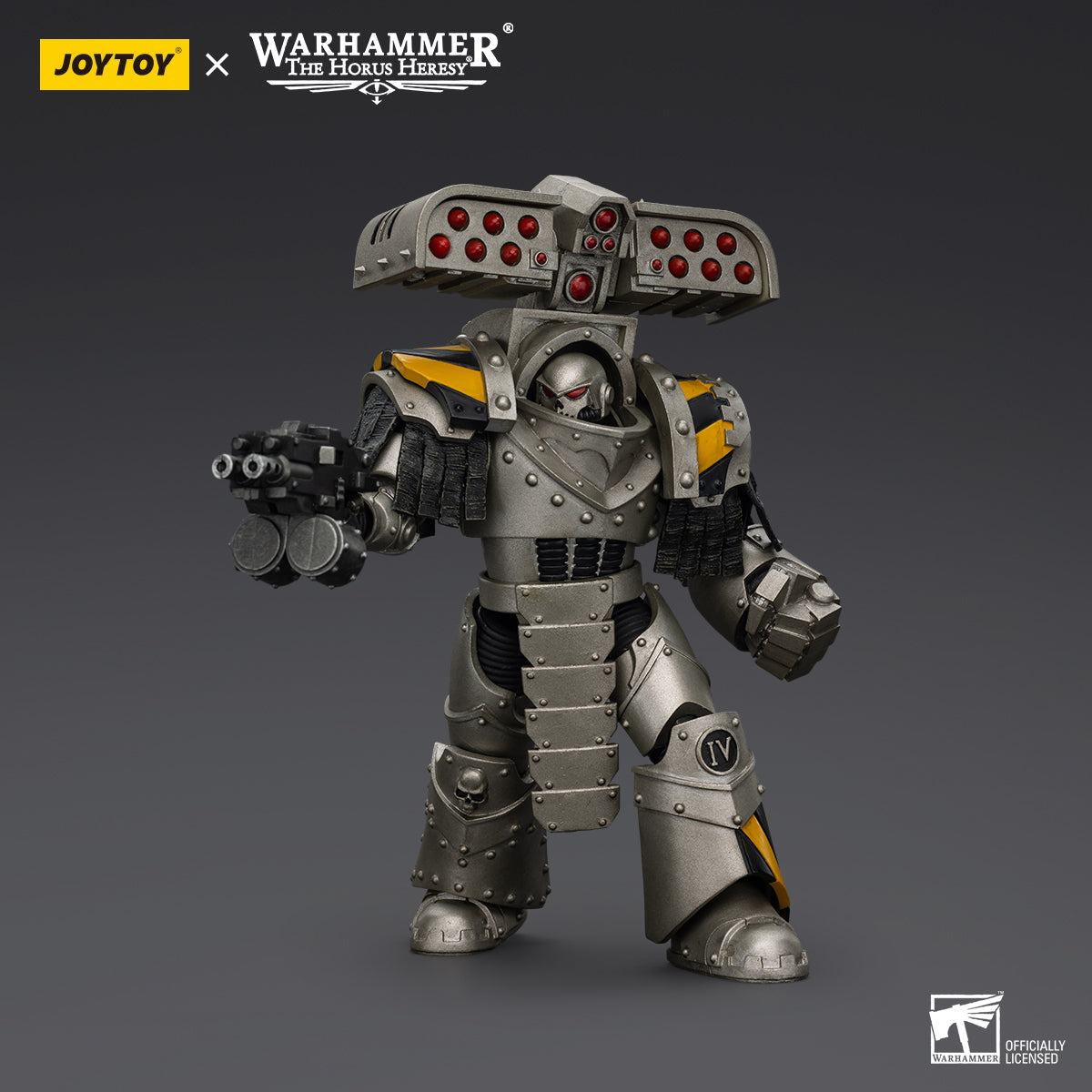 [Pre-Order] Warhammer 40K Iron Warriors: Tyrant Siege Master - 1/18 Scale Action Figure - Videguy Collectibles