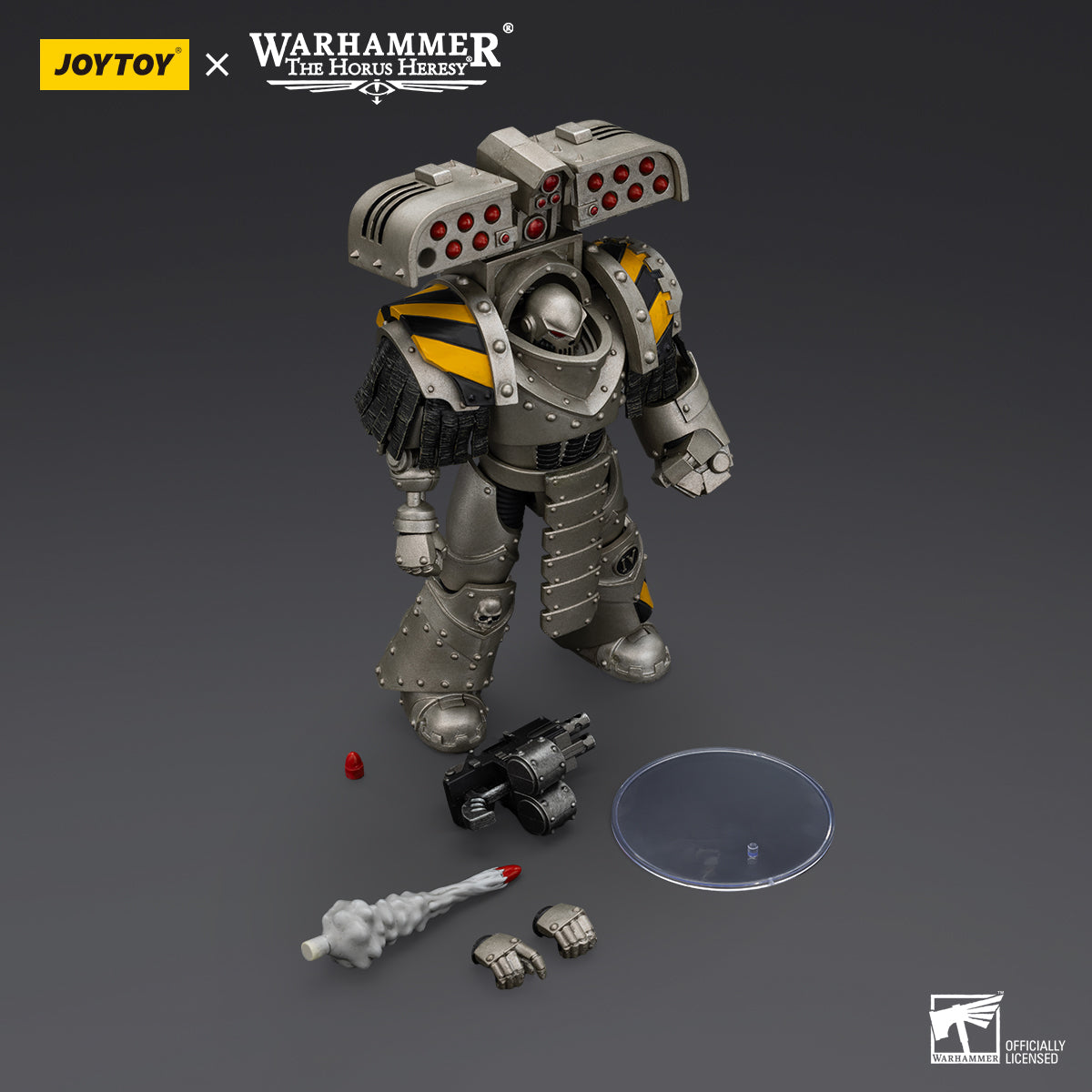 [Pre-Order] Warhammer 40K Iron Warriors: Tyrant Siege Master - 1/18 Scale Action Figure - Videguy Collectibles