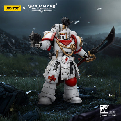 (Pre-Order) Warhammer 40K: Horus Heresy - White Scars Legion Praetor - 1/18 Scale Action Figure