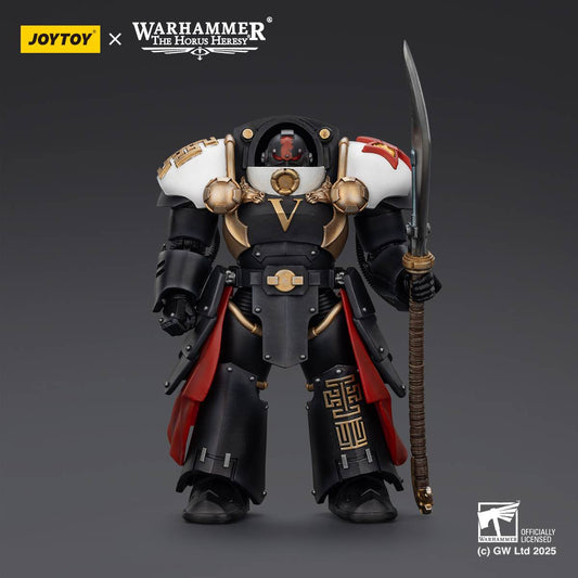 (Pre-Order) Warhammer 40K: Horus Heresy - White Scars Ebon Keshig Terminator 1 with Power Glaive - 1/18 Scale Action Figure