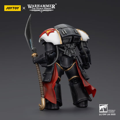 (Pre-Order) Warhammer 40K: Horus Heresy - White Scars Ebon Keshig Terminator 1 with Power Glaive - 1/18 Scale Action Figure