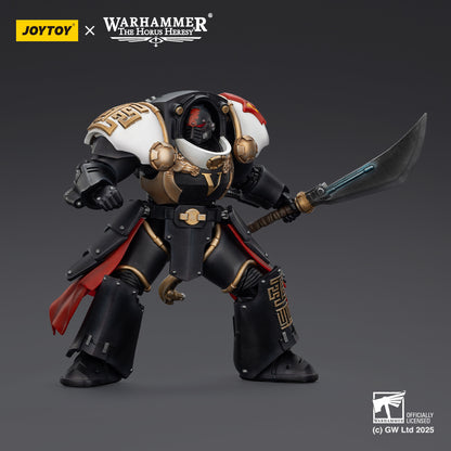 (Pre-Order) Warhammer 40K: Horus Heresy - White Scars Ebon Keshig Terminator 1 with Power Glaive - 1/18 Scale Action Figure