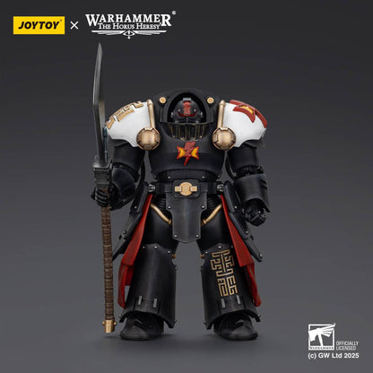 (Pre-Order) Warhammer 40K: Horus Heresy - White Scars Ebon Keshig Terminator 2 with Power Glaive - 1/18 Scale Action Figure