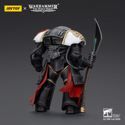 (Pre-Order) Warhammer 40K: Horus Heresy - White Scars Ebon Keshig Terminator 2 with Power Glaive - 1/18 Scale Action Figure
