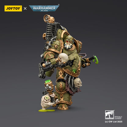(Pre-Order) Warhammer 40K: Death Guard Foul Blightspawn with Plague Sprayer - 1/18 Scale Action Figure