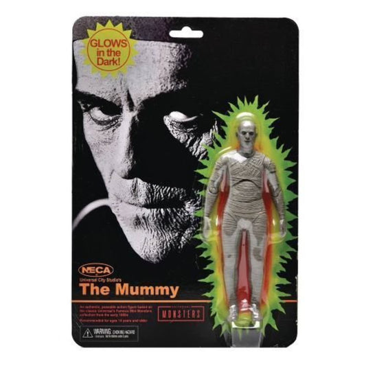 Universal Monsters: The Mummy - Glow in the Dark Retro Style Poseable Action Figure