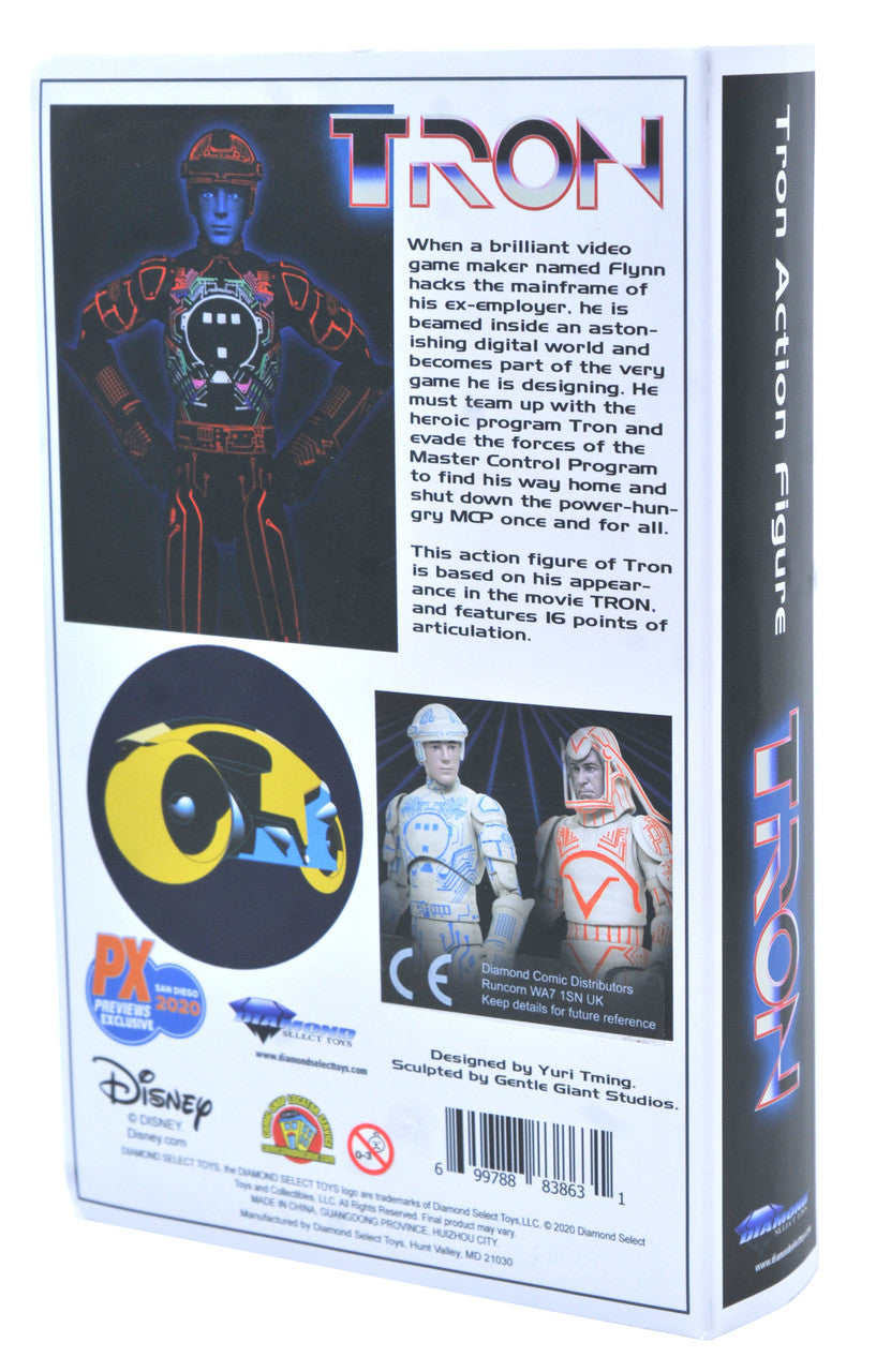 SDCC 2020: Tron - Tron Deluxe VHS Action Figure Box Set