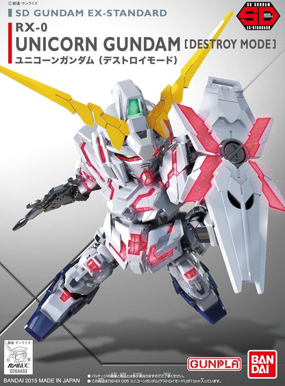 005 Unicorn Gundam (Destroy Mode) "Gundam UC", Bandai HobbySD EX-STANDARD