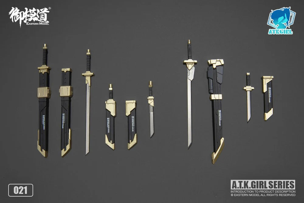 A.T.K.Girls: The Imperial Guard Knight 09 JW021 - 1/12 Scale Plastic Model Kit - Videguy Collectibles