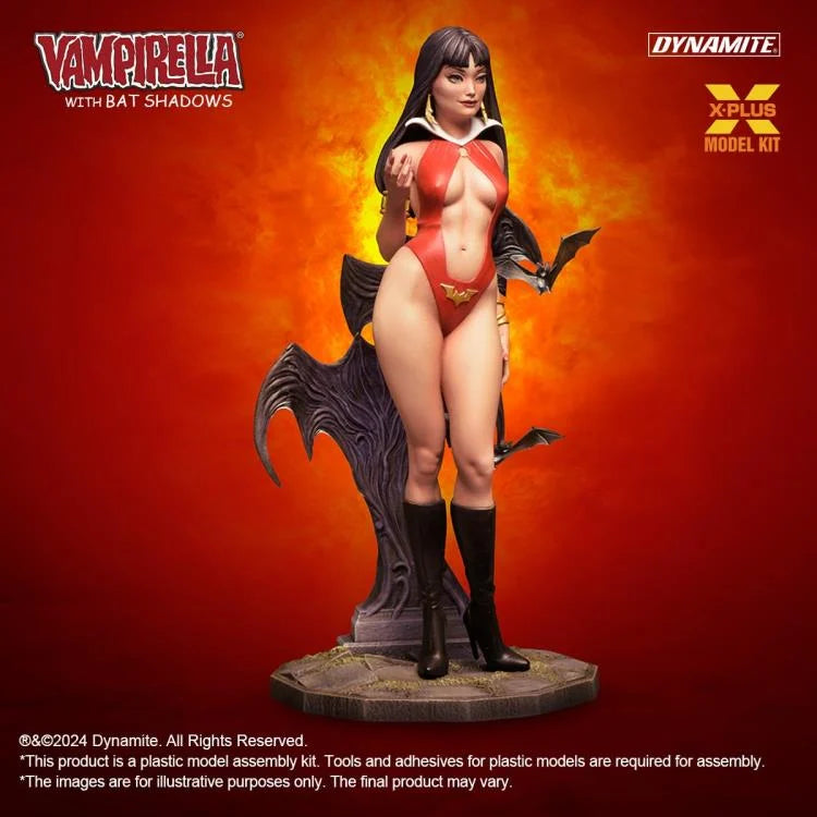 Vampirella with Bat Shadows 1/8 Scale Plastic Model Kit