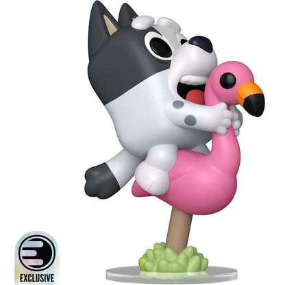 Funko POP! Animation: Bluey - Muffin Flamingo Queen #2383 (Entertainment Earth Exclusive)