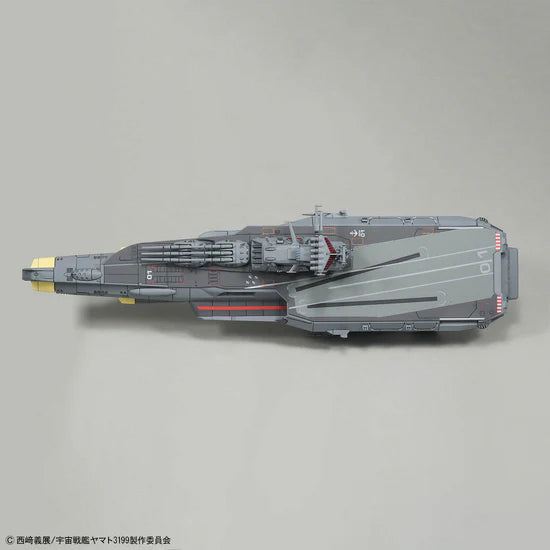 Be Forever Yamato: REBEL 3199 - EFCF Hyuga Class Battlecarrier DCV-01 Gyuga - 1/1000 Scale Model Kit