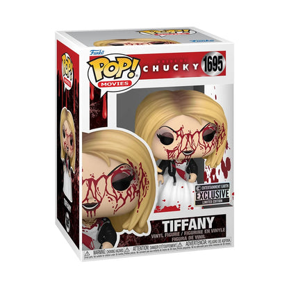 Funko Pop! Movies: Bride of Chucky - Tiffany (Bloody) #1695 (Entertainment Earth Exclusive)