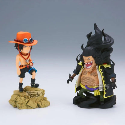 One Piece: Portgas D. Ace vs Marshall D. Teach - World Collectable Log Stories Figure