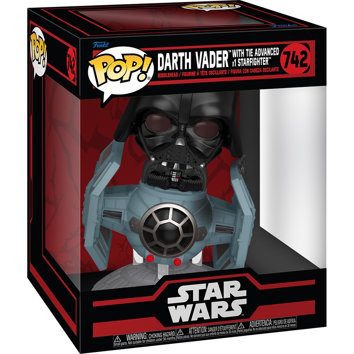 Funko POP! Star Wars Ride: Dark Side - Darth Vader with TIE Advanced x1 Starfighter #742