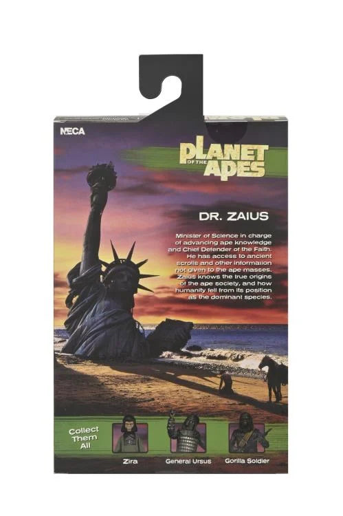 Planet of the Apes: Classic Series - Dr. Zaius - 7 inch Action Figure - Videguy Collectibles