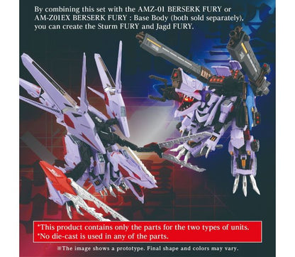 [Arriving Soon] Zoids: AM-Z01CP Berserk Fury Sturm and Jagd - Model Kit