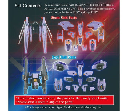 [Arriving Soon] Zoids: AM-Z01CP Berserk Fury Sturm and Jagd - Model Kit