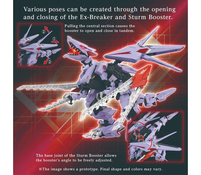 [Arriving Soon] Zoids: AM-Z01CP Berserk Fury Sturm and Jagd - Model Kit