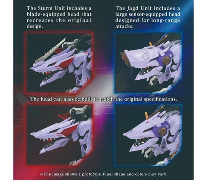 [Arriving Soon] Zoids: AM-Z01CP Berserk Fury Sturm and Jagd - Model Kit