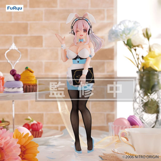 Super Sonico (Waitress Light Blue Color Ver.) - BiCute Bunnies Figure