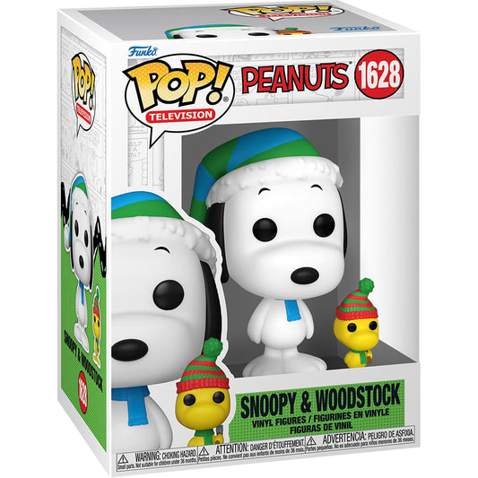 Funko Television Pop!: Charlie Brown Christmas - Snoopy w/ Woodstock - Pop & Buddy