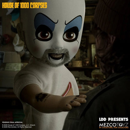 [Pre-Order] Living Dead Dolls Presents: Rob Zombie's House of 1000 Corpses - Captain Spaulding 10-inch Doll