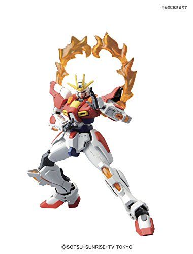 Bandai Hobby: Gundam Build Fighters Try - Build Burning Gundam #18 - HGBF 1/144 Scale Model Kit