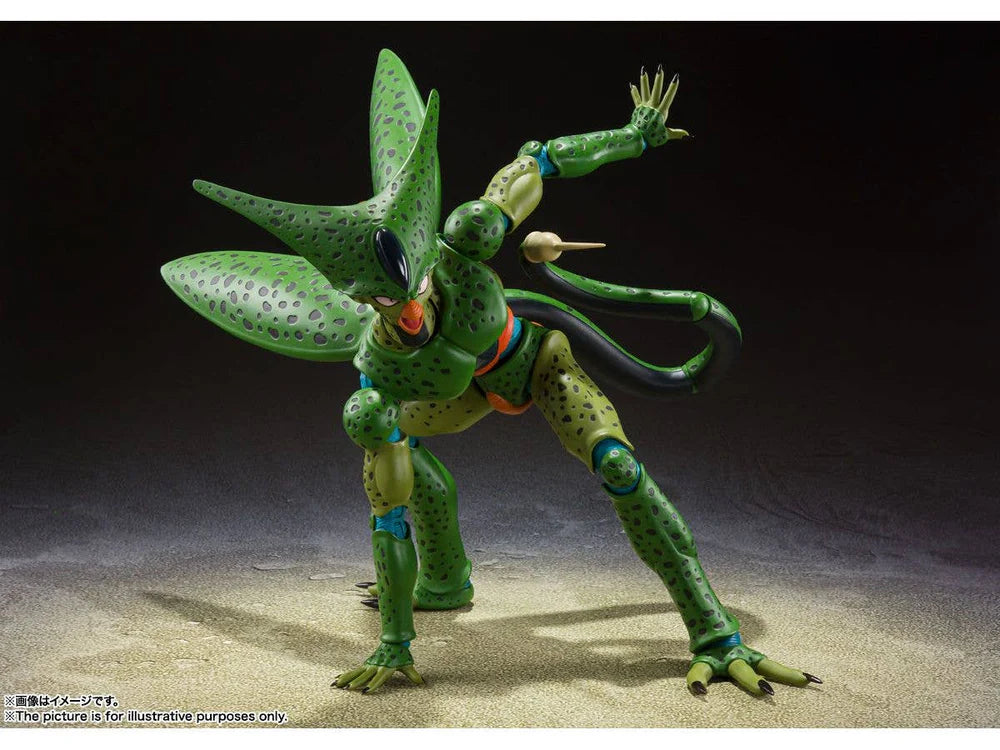 Dragon Ball Z: Cell First Form (Reissue) - S.H.Figuarts - Videguy Collectibles