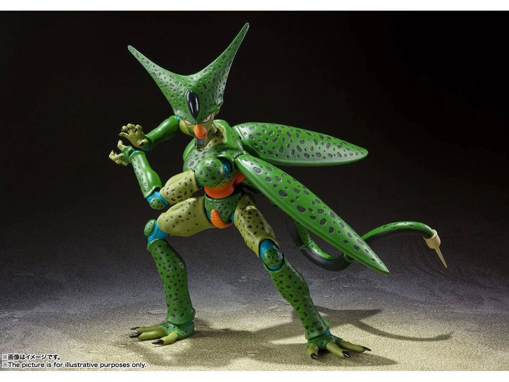 Dragon Ball Z: Cell First Form (Reissue) - S.H.Figuarts - Videguy Collectibles