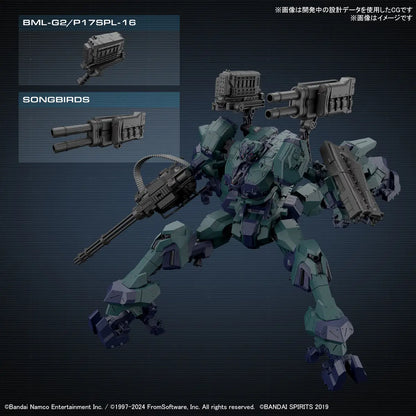 Armored Core VI Fires of Rubicon: Balam Industries BD-011 Melander Liger Tail - 30 Minute Missions Model Kit