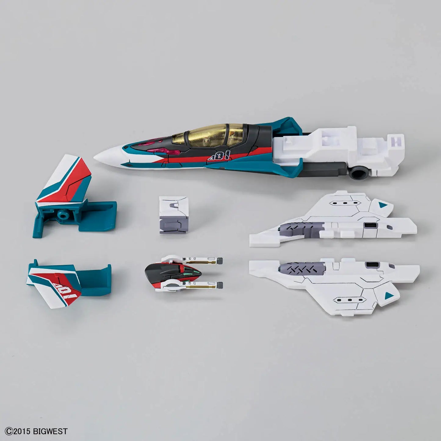 Macross: VF-31S Siegfried (Arad Moldres Use) Deluxe Set - HG 1/100 Scale Model Kit