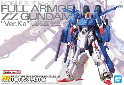 Mobile Suit Gundam ZZ: Full Armor ZZ Gundam Ver. Ka - MG 1/100 Scale Model Kit