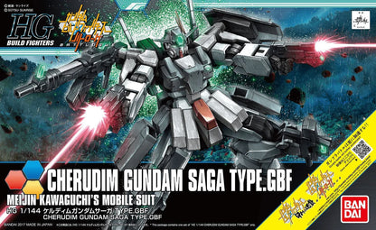 Bandai Hobby - Gundam Build Fighters - #64 Cherudim Gundam Saga Type - HGBF 1/144 Scale Model Kit