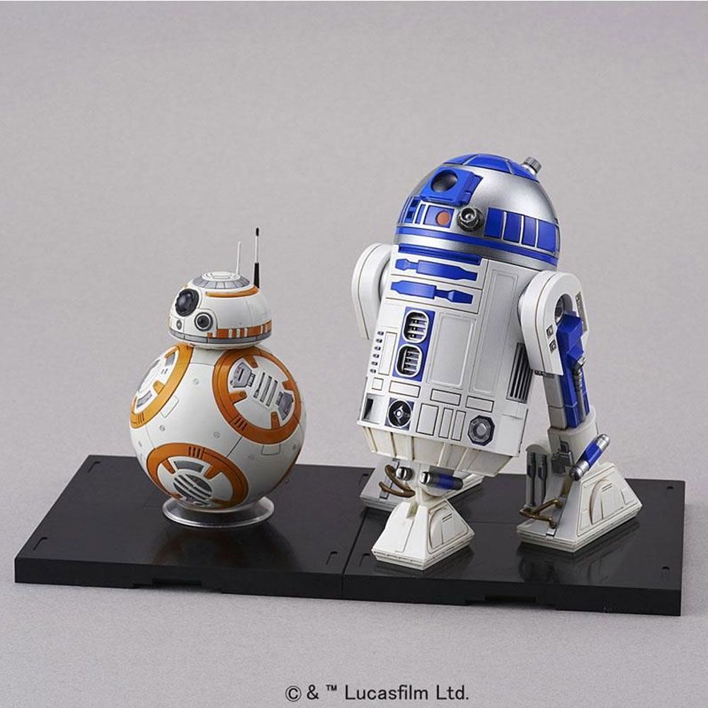 Star Wars: BB-8 & R2-D2 - 1/12 Scale Model Kit