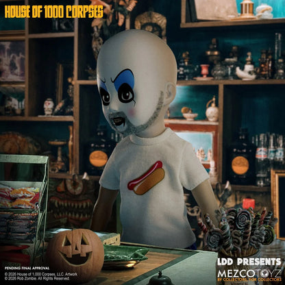 [Pre-Order] Living Dead Dolls Presents: Rob Zombie's House of 1000 Corpses - Captain Spaulding 10-inch Doll