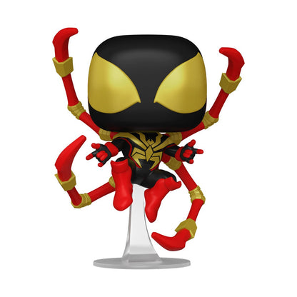 Funko POP! Marvel: Spider-Man - Miles Morales Iron Spider #1448 (Chase Bundle Available)