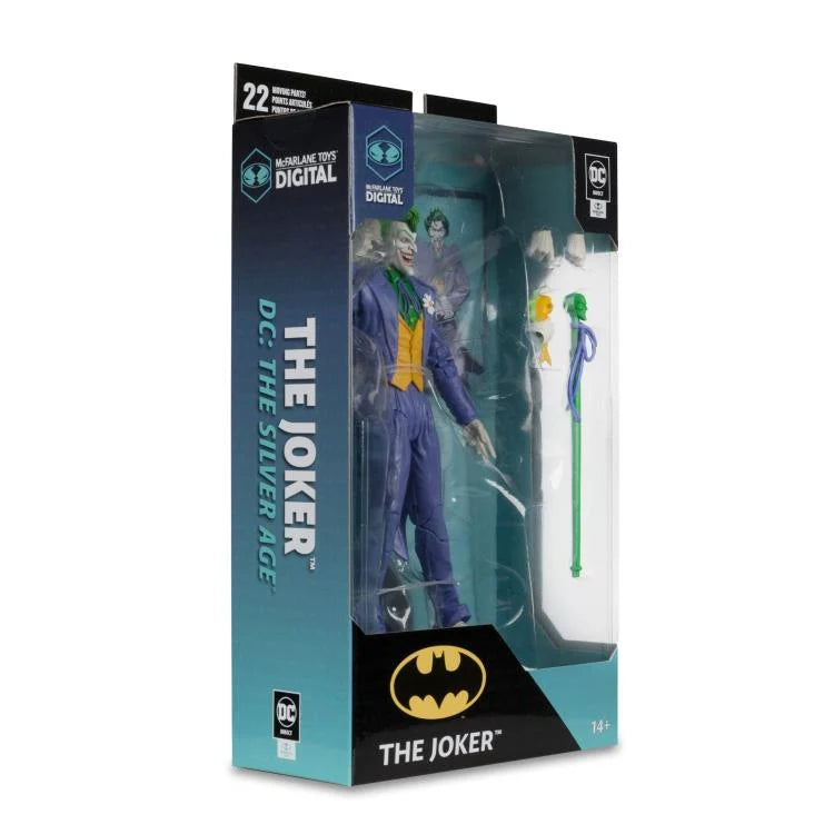 [Pre-Order] DC Comics:  The Joker (SIlver Age) - 7 in Action Figure (w/ Digital Code)