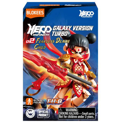 Hero Infinity: Galaxy Version Turbo Vol. 2 - Fearless Demon Child - Blokees Blind Box
