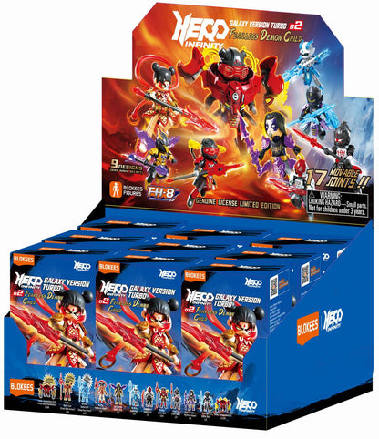 Hero Infinity: Galaxy Version Turbo Vol. 2 - Fearless Demon Child - Blokees Blind Box