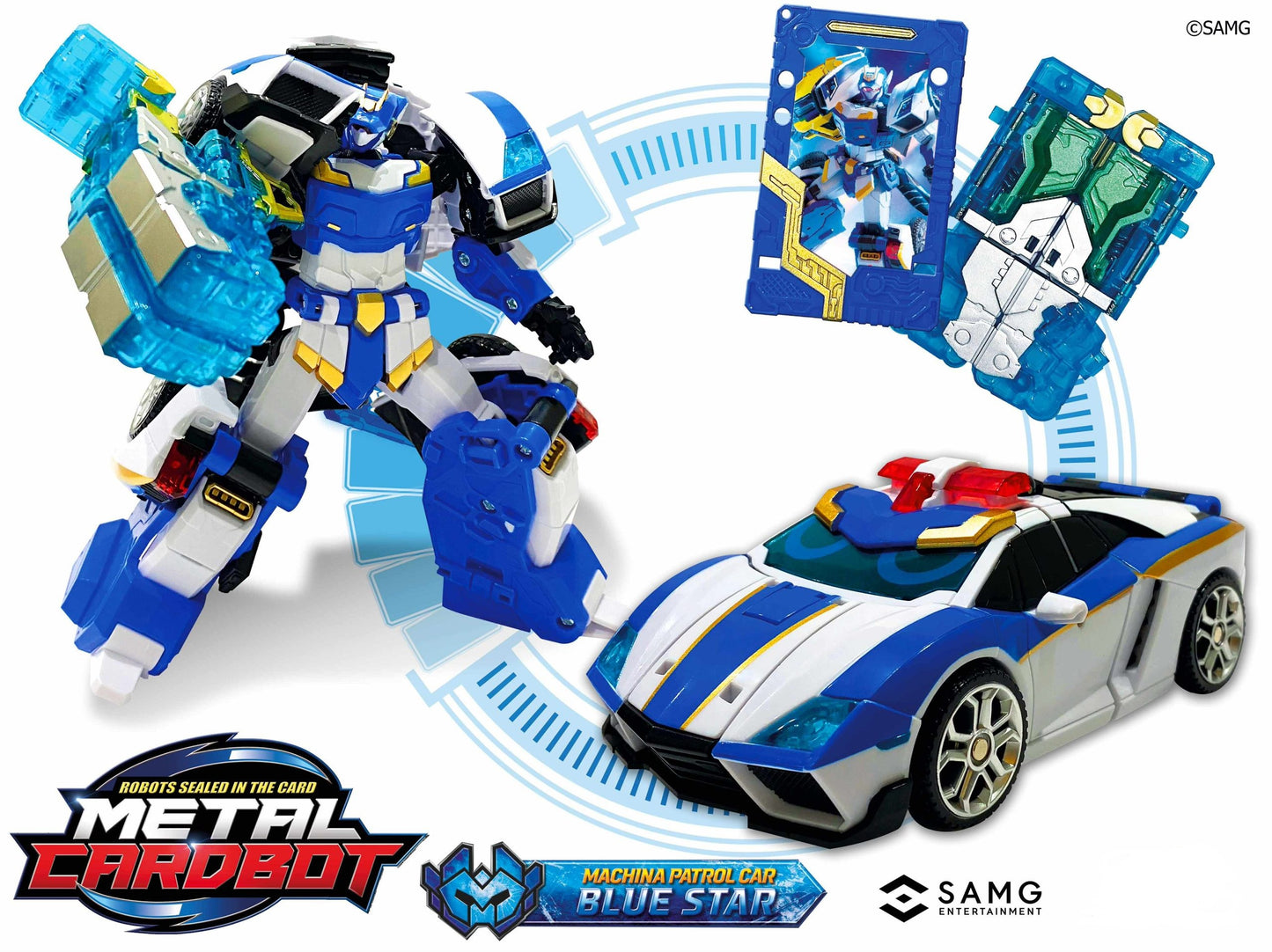 [Pre-Order] Metal Cardbots: Stealth Class - Blue Star - Action Figure