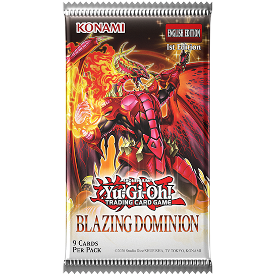 Yu-Gi-Oh! Trading Card Game: Blazing Dominion - Booster - Videguy Collectibles