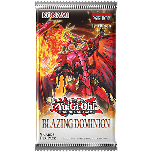Yu-Gi-Oh! Trading Card Game: Blazing Dominion - Booster - Videguy Collectibles