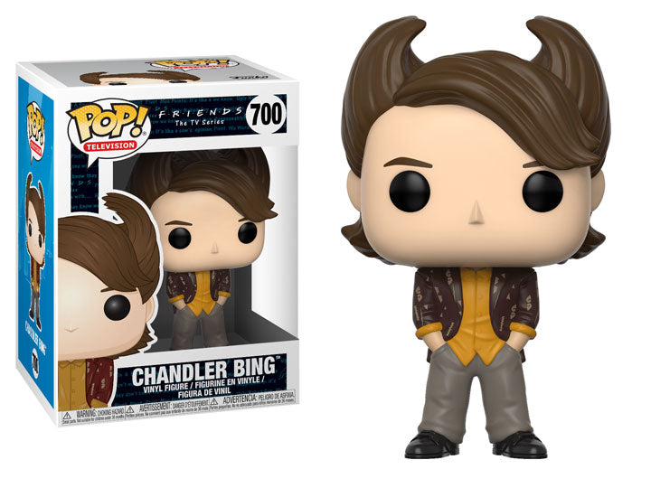 Funko POP! Television: FRIENDS - Chandler Bing (‘80s Hair) #700