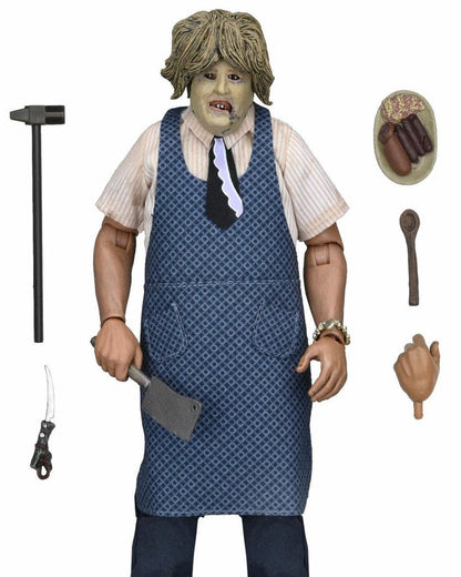 Texas Chainsaw Massacre: Leatherface with Old Lady Mask - 8 Inch Figure