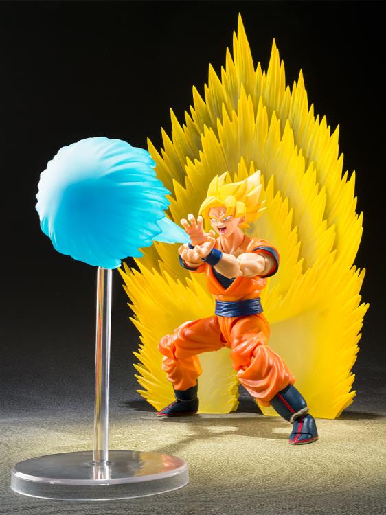 S.H. Figuarts: Super Saiyan Son Goku's Effect Parts Set - Teleport Kamehameha - "Dragon Ball Z"