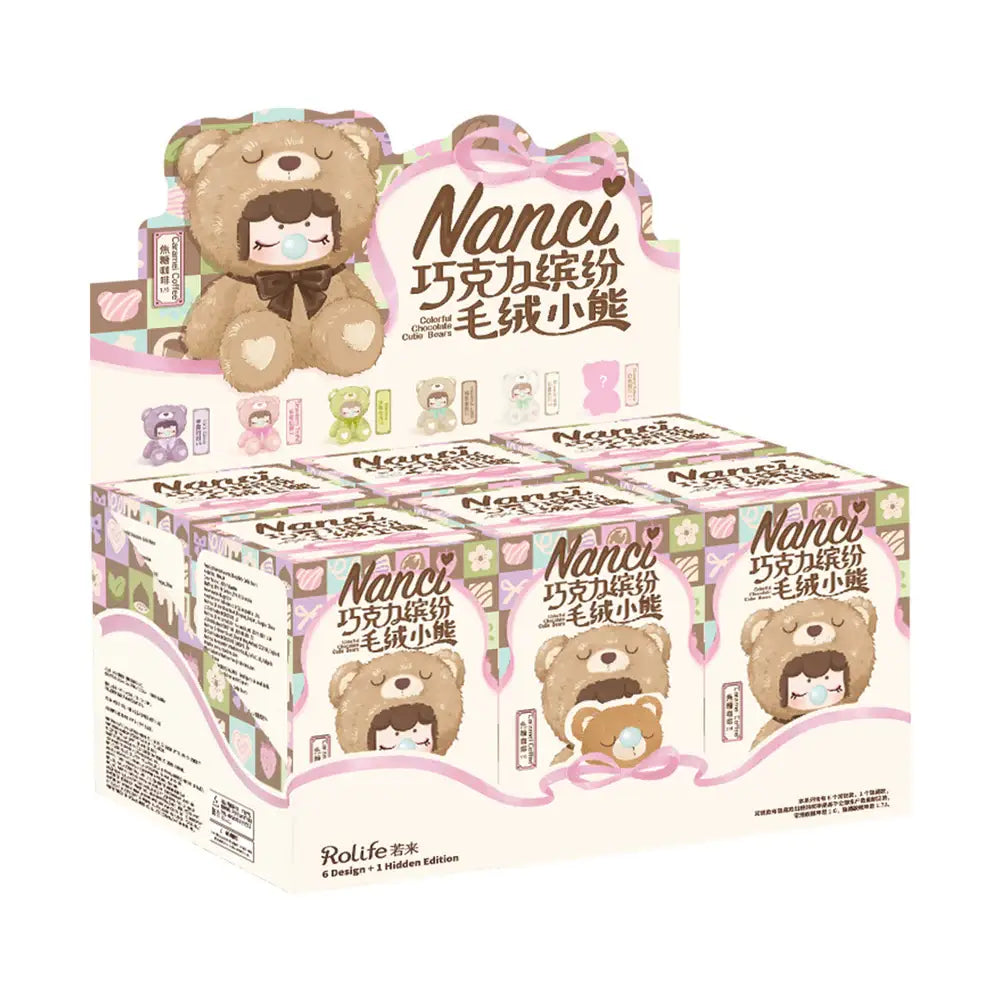 MNAXX Rolife Nanci's Colorful Cutie Bears Blind Box - Videguy Collectibles