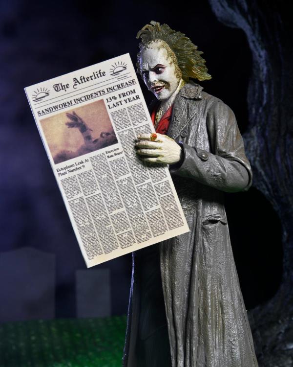 Beetlejuice (1988): The Bio-Exorcist Tour Guide Beetljuice - 7 inch Scale Action Figure